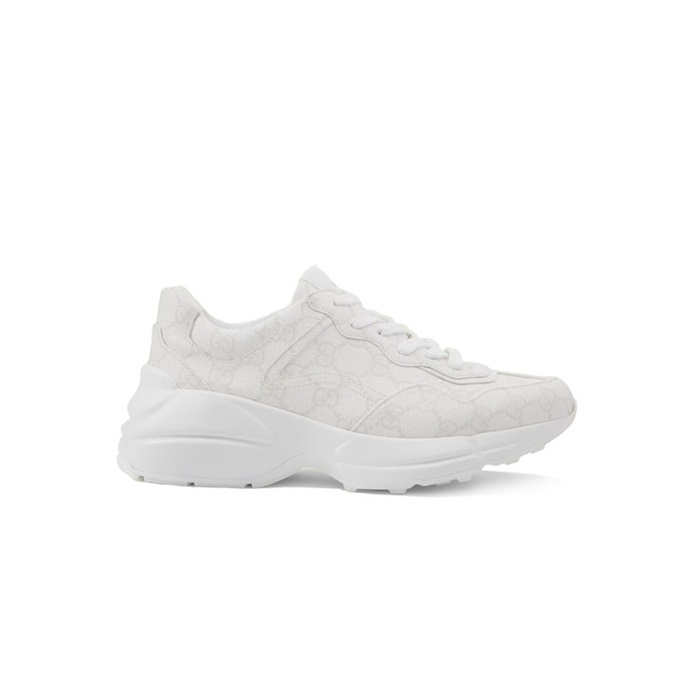구찌 남/여 라이톤 GG 화이트 스니커즈 【매장-140만원대】 - Gucci Womens Pink Sneakers - gu5031x